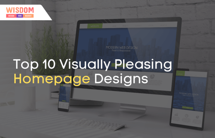 Top 10 Visually Pleasing Homepage Designs