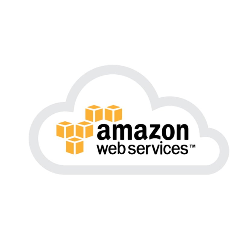 An image is about Amazon web hosting services