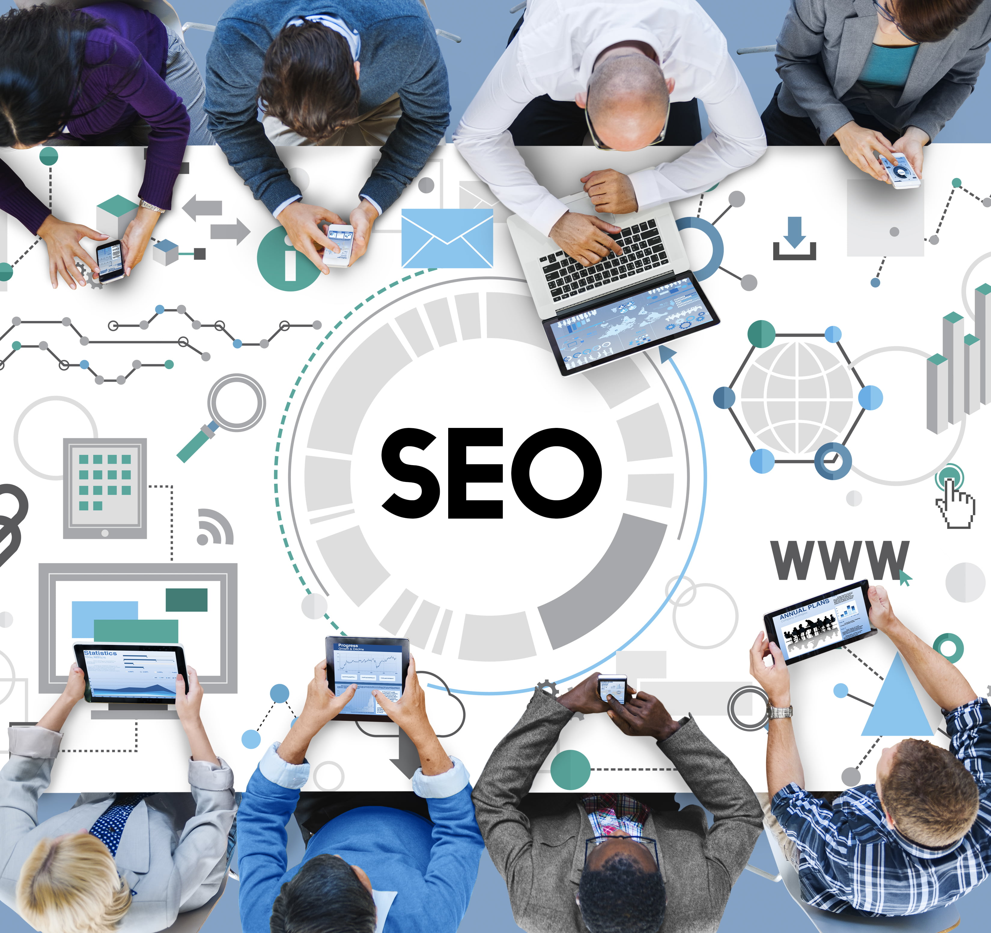 Searching Engine Optimizing SEO Browsing Concept for advance trends in 2023 