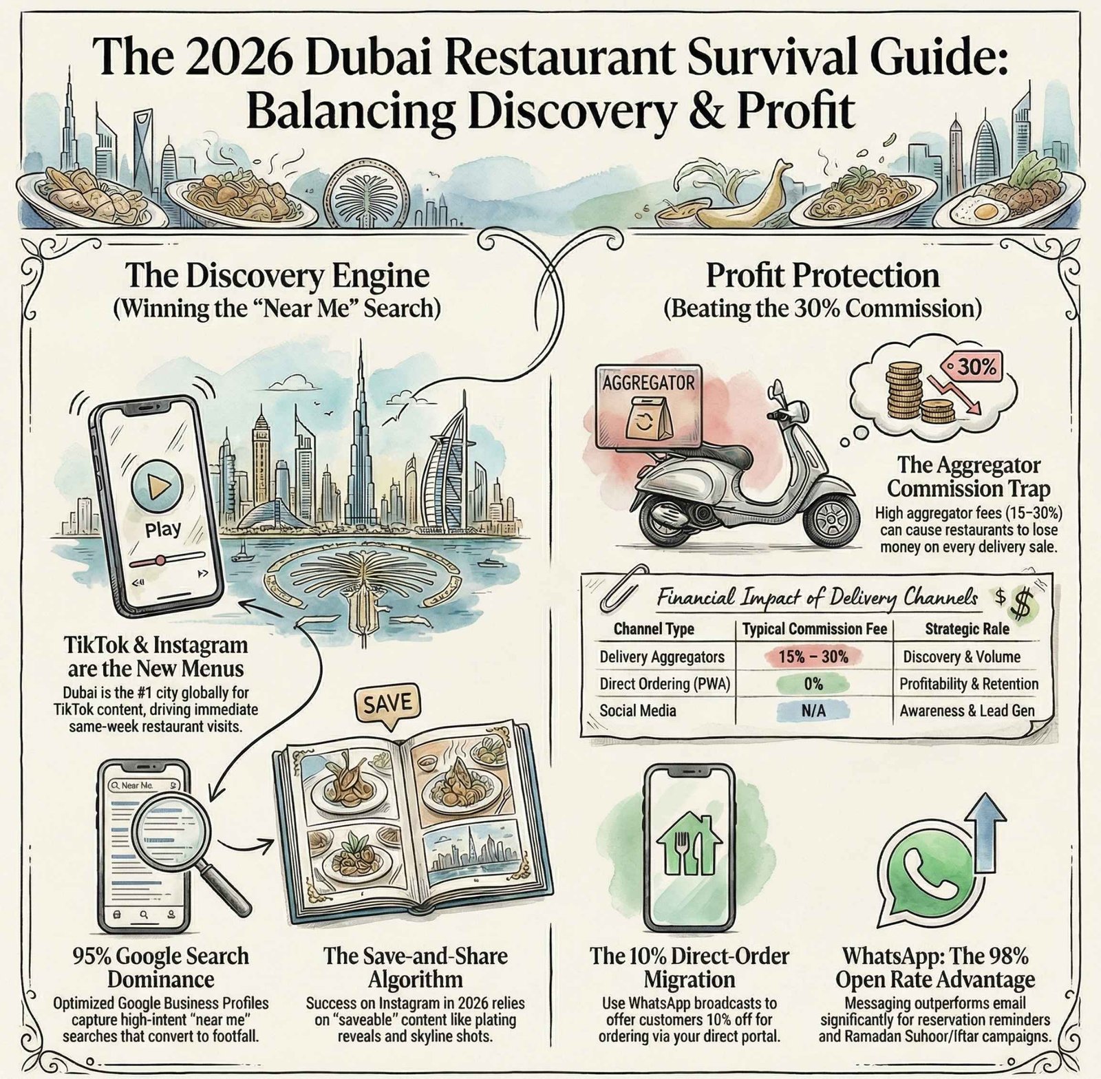 Restaurant Digital Marketing in Dubai | Wisdom IT Solutions Dubai