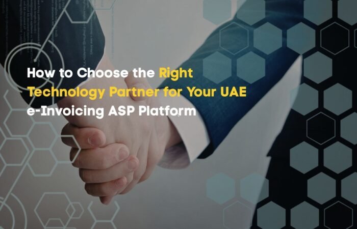 UAE e-invoicing ASP technology partner selection