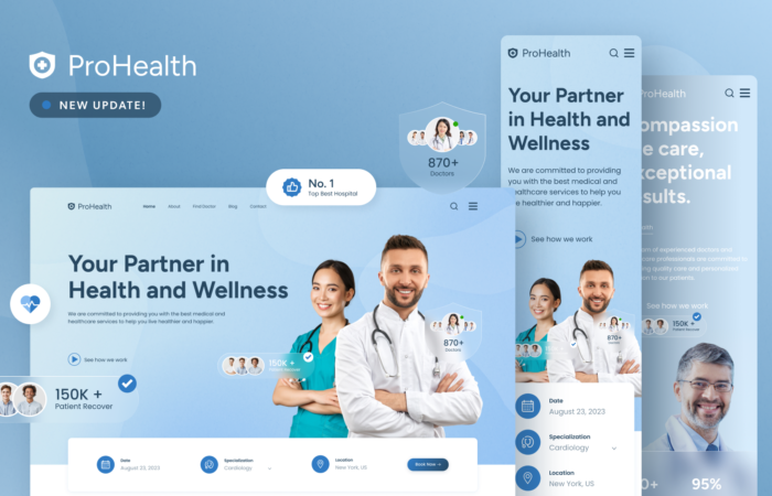 Healthcare Website Design Dubai