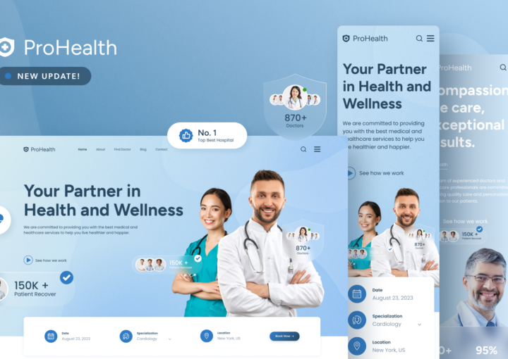 Healthcare Website Design Dubai